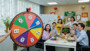 Dùng Quay Số Ngẫu Nhiên Thay Xúc Xắc Cho Trò Chơi Tại Nhà
